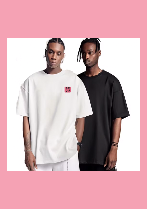 Street Rabbit – Rebel Bunny T-Shirt: Áo Thun Basic Đậm Chất Đường Phố 2025