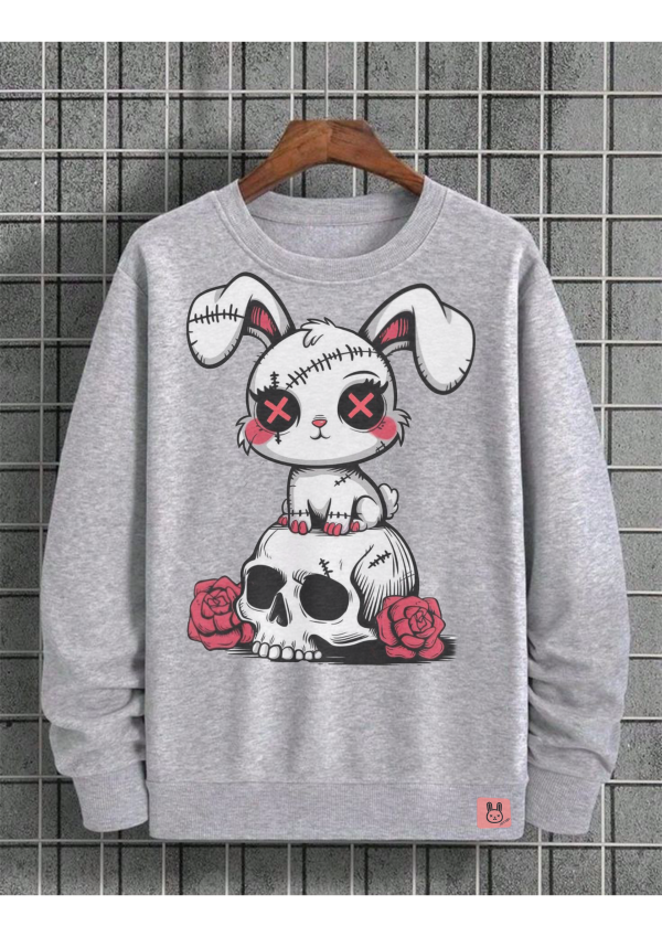 Street Rabbit-Sweater Rabbit Gray