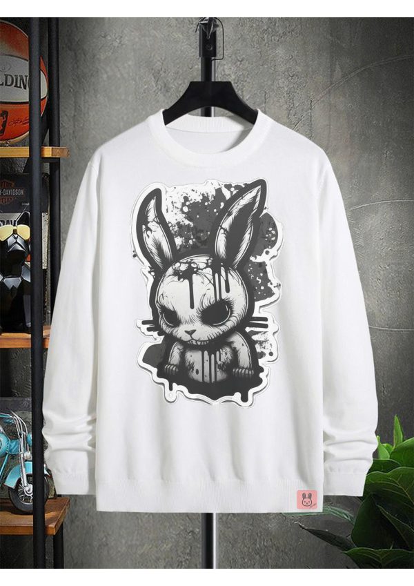 street rabbit shadow bunny
