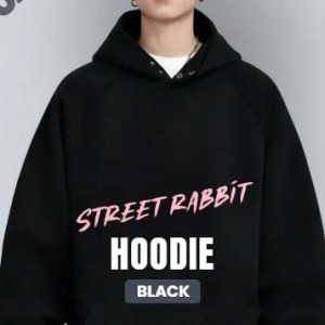 Street Rabbit|Hoodie Black JAZ